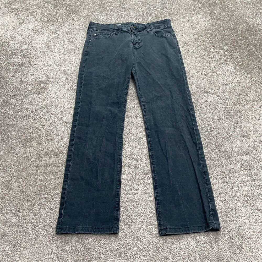 AG Adriano Goldschmied The Matchbox Slim Straight Jeans Mens 30 Washed Blue I28